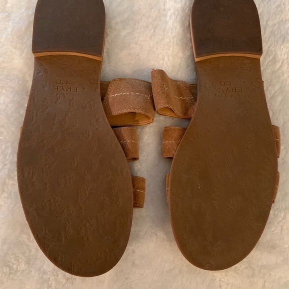 Frye and Co Evie Three Band Slides - Picture 4 of 6